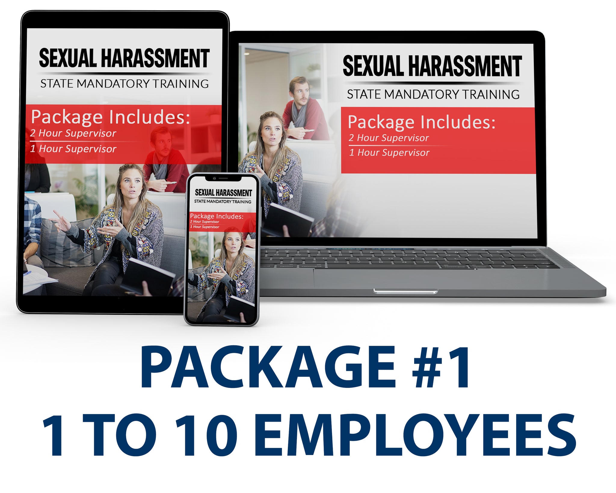 Multi-State Harassment Prevention Training Package #1 (1-10 Employees) PCMMS - myCEcourse