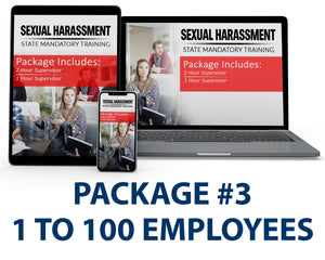 Multi-State Harassment Prevention Training Package #3 (1-100 Employees) - myCEcourse